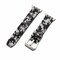 Elegani Rubber Band Compatible with Apple Watch 45mm, Gray, Gray/Yellow Gold/Rose Gold Buckle RSCMB2-GRY-45 - alternate 1