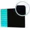 Floortex Board and wall fixing, 23 in, Tempered Glass Frame, Teal FCVGM1723TP - alternate 1