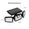 Techko Solar Security Flood Light with Motion Sensor, 4PK SSL-308-1-4PK - alternate 5