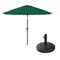 Pure Garden 10-Foot Patio Umbrella with Base, Hunter Green 50-LG1034B - alternate 4