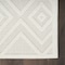 Homeroots 12' X 15' Ivory And White Geometric Indoor Outdoor Area Rug 551514 - alternate 6