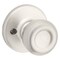 Kwikset Dummy Door Knob, 178 in Dia Knob, Satin Nickel 488T-15 CP - alternate 1