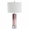 Jonathan Y Edward 27" Glass /Crystal LED Table Lamp, Rose Gold JYL1069B - alternate 6