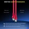 Maximm Cat6 Ethernet Cable 25ft 10Gbps 550MHz UTP, 50PK, Red, 50PK CAT6CCA-25RD-50PK - alternate 7