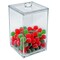 Azar Displays Square Candy Bin with Acrylic Lid - 0.75 Gallon Airtight Food Storage 400431 - alternate 6