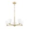 Z-Lite Naya 5-Light Chandelier, 25.25 in W, Modern Gold 7518-5MGLD - alternate 5