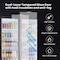 Yeego 76 in.W 58 cu. ft.Commercial Refrigerator Glass 3-Door Merchandiser Display YG-SC-1680FC-ZO - alternate 4