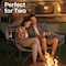 Serenelife Camping Loveseat for Couples, Friends & Families, Double Camping Chair, Foldable Two Person Camping SLCPLSGY - alternate 4