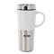 Mr. Coffee Travertine 4 Piece 16 Ounce Stoneware and Stainless Steel Travel Mug With Lid in White 750123409M - alternate 5