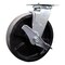 Service Caster 8 Inch SS Glass Filled Nylon Swivel Caster with Roller Bearing and Brake SCC SCC-SS30S820-GFNR-TLB - alternate 1