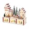 Lumineo LED Red/White Village with Santa Animated Decor 9 in. 487728 - alternate 1