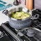 Spice By Tia Mowry Savory Saffron 5 Quart Nonstick Aluminum Dutch Oven with Lid and Steamer in Gray 96278.03RR - alternate 4