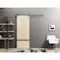 Sartodoors Sliding Barn Door with 6.6ft Hardware, Planum 0012 Natural Veneer and Aluminum Strips, Rail Hangers PLANUM0012BD-S-SHP-42 - alternate 1