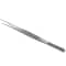 A2Z Scilab Forceps Micro 10 Inch Straight Serrated Narrow-Tip Stainless Steel Tweezers A2Z-ZR1129 - alternate 1