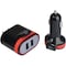 Siig Fast Charging USB Wall Charger & Car Charger Bundle Pack - Black AC-PW1A12-S1 - alternate 1