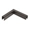 Cr Laurence Matte Black 90 Degree Horizontal Corner for 11 Gauge Low Profile Cap Railings GRL10HMBL - alternate 1