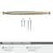 Amerock Kane 10-1/16 inch 256mm Center-to-Center Golden Champagne Cabinet Pull BP53810BBZ - alternate 2
