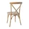 Flash Furniture Advantage Natural With White Grain X-Back Chair, PK2 X-BACK-NWG-2 - alternate 9
