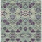Homeroots 10' X 14' Blue And Purple Geometric Washable Indoor Outdoor Area Rug 609007 - alternate 6
