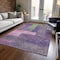 Homeroots 9' X 12' Purple Green And Pink Geometric Washable Indoor Outdoor Area Rug 612446 - alternate 4