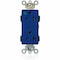 Leviton Straight Blade Receptacle, 5-20R, 20 A, 125V AC, Flush Mount, Self-Grounded M1636-HGB - alternate 1