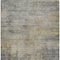Homeroots 5' X 8' Pewter And Wheat Abstract Washable Indoor Outdoor Area Rug 616245 - alternate 5