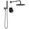 Delta Modern Monitor 14 Series Shower with Raincan & Hand Shower, 20.13 in, Matte Black T342702-BL - alternate 1