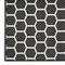 Homeroots 12' Black And Ivory Geometric Indoor Outdoor Runner Rug 564117 - alternate 6