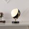 Jonathan Y Orion 12" Modern Contemporary Adjustable Rotating Globe w/Sliding Diffuser Shield LED Table Lamp, Bla JYL6019A - alternate 6