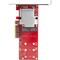 Startech.Com DUAL M.2 PCIE SSD ADAPTER TO INSTALL 2 PCI EXPRESS M-KEY SSD NVME/AHCI IN COMP PEX8M2E2 - alternate 1