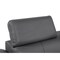 Homeroots 103" Dark Gray Top Grain Leather Reclining Metal USB Sofa 720331 - alternate 4