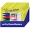 Charles Leonard Pocket Dry Erase Markers, Low Odor, Assorted Colors, PK60 76840ST - alternate 1