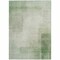 Homeroots 9' X 12' Artichoke Green Geometric Washable Indoor Outdoor Area Rug 608086 - alternate 6