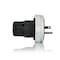 Leviton Straight Blade Plug, 20 A, Black LNR80-3E - alternate 4