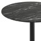 Flash Furniture Commercial 36" Black Faux Marble HPL Tabletop with Black Bar Height RD Base ST-RD36-BKMAR-TR24B-GG - alternate 6