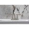 Kingston Brass Double-Handle 4" Centerset Bathroom Faucet with Pop-Up Drain, Brushed Nickel FB5618CML - alternate 5