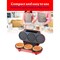 Betty Crocker Betty CrockerMini Multi-Waffle Maker, 1200W Kitchen Appliance for Home and Kitchen, Red BC-5886R - alternate 9