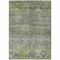 Homeroots 3' X 5' Sage And Gray Floral Washable Indoor Outdoor Area Rug 606218 - alternate 7