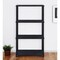 Homeroots 44" Black Metal and Wood Four Tier Etagere Bookcase 486302 - alternate 6