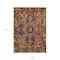 Homeroots 9' X 12' Red Orange And Blue Oriental Washable Indoor Outdoor Area Rug 563788 - alternate 4