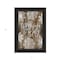 Homeroots Tis the season Snowflakes 2 Black Framed Print Wall Art 404804 - alternate 2