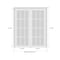 Sartodoors Double French Interior Door, 60" x 96", Gray QUADRO4088DD-SSS-6096 - alternate 3