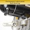 Edendirect 30 in. 3 Speeds Pedestal Fan in Yellow with IP44 Enclosure 1/3 HP Motor, Detachable Mist Spray Kit IR-FANP30WM - alternate 5