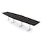 Skutchi Designs 14ft Hexagon Conference Table With Power | Harmony Series | 14 Person Meeting Room Table HAR-HEX.IR-48X168-T-U999ST19-NA - alternate 1