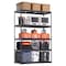 Vevor Storage Shelves, 2000 lbs, 5 Tier Garage Storage Shelving, 18"D x 36"W x 72"H Adjustable Metal Shelves 367ZVVUXV0 - alternate 1
