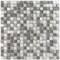 Apollo Tile Blue Gray 11.7 in x 11.7 in Glass, Resin Glossy Floor and Wall Mosaic Tile 4.75 sqft/case, 5PK APLBDA881546A - alternate 1