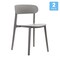 Flash Furniture Dover Stacking Patio Chairs w/Curved Backrests, All-Weather Resin Chairs in Gray, 2PK 2-DHF-340-APP-GRY-GG - alternate 7