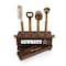 Picnic Time Family Of Brands NFL Dallas Cowboys Sidecar 5-Piece Bar Tool Set, (Acacia Wood) 672-05-508-097-2 - alternate 3