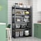 Wrightmaster 47.3in.*23.7in.*72.1in. 5-Tier Heavy Duty Storage Shelving with Large Capacity ZoroP160411 - alternate 7