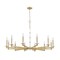 Z-Lite Kaden 12-Light Chandelier, 48 in W, Modern Gold 3045-12MGLD - alternate 4